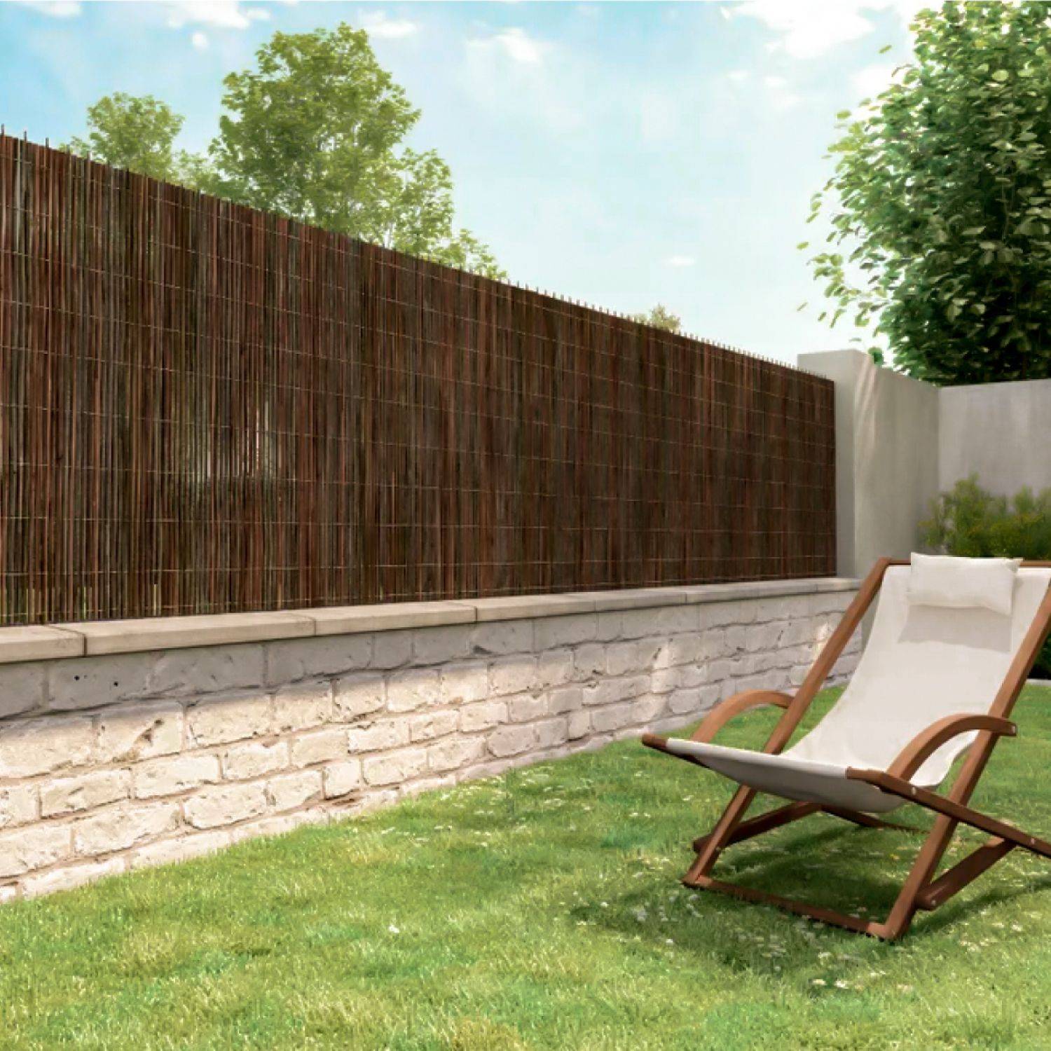 Linxor - Canisse, brise vue occultant en osier naturel - 1.50 x 5 m - Linxor - Imagen 5