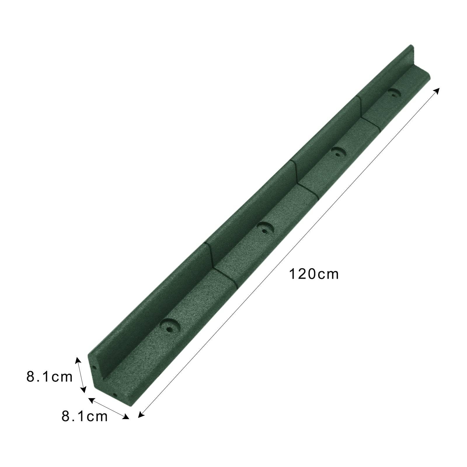 Monstershop - Bordures de Pelouse Flexibles 1.2m Vert x 14 - Imagen 4