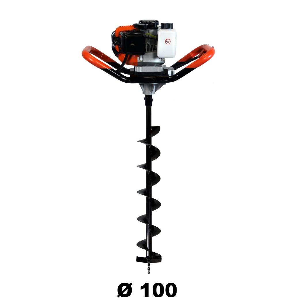 Gt Garden - Tarière thermique 52 cm3, 3 CV + mèche 100 mm - GT GARDEN - Imagen 1