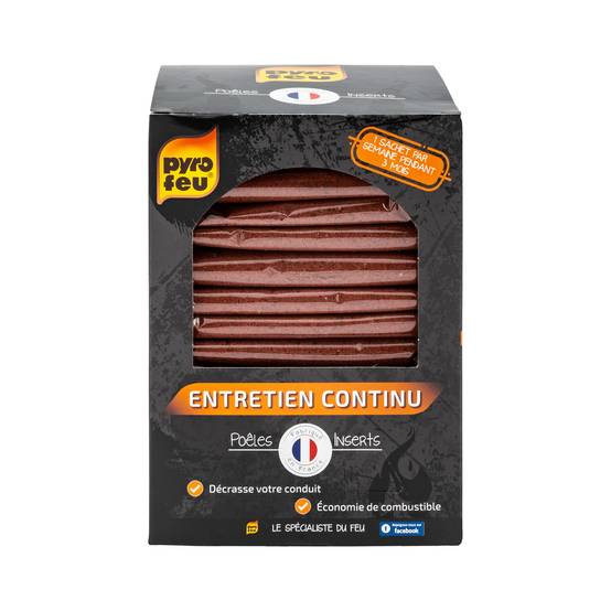 Poudre de ramonage entretien continu 14x70gr Pyrofeu - Image 1