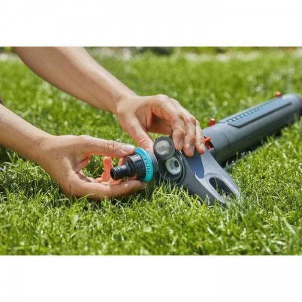 Arroseur oscillant AquaZoom S - GARDENA - Surface 150m² - Portée 15m max - Résistant UV et gel - Garantie 5 ans - Image 3