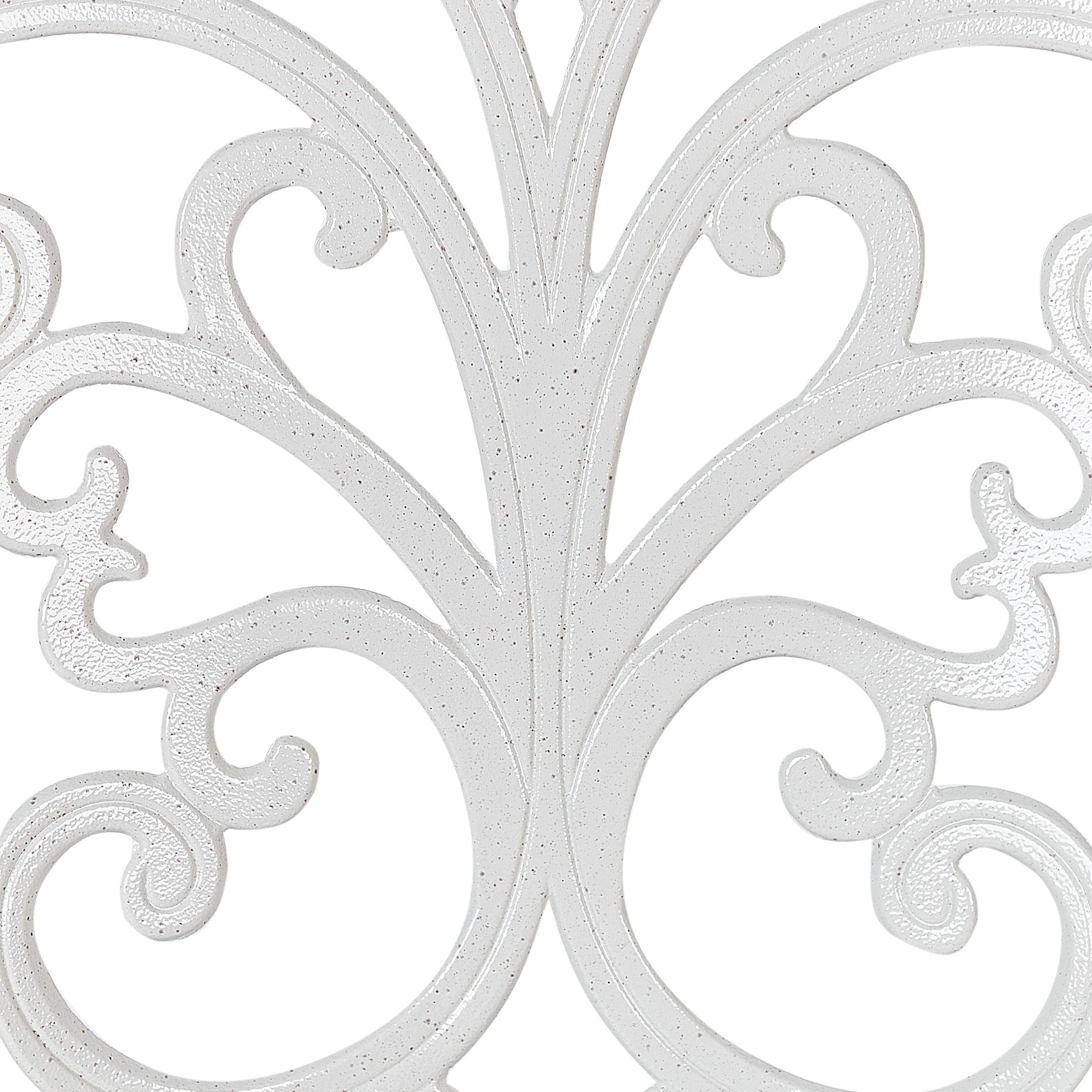 Beliani - Chaise de jardin Aluminium Blanc cassé TRIORA - 50x50x88- Beliani - Image 8