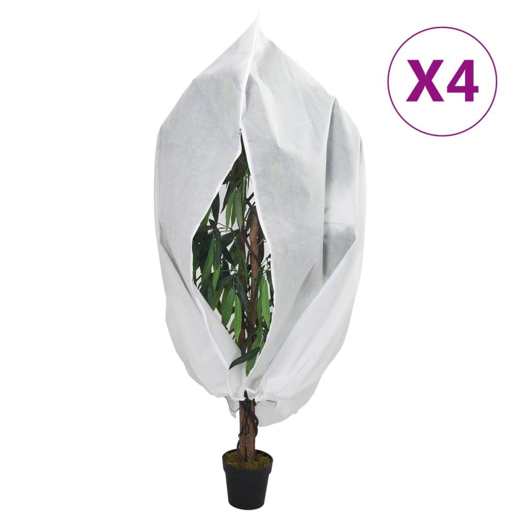 Vidaxl - Housses de protection pour plantes avec fermeture éclair 4 pcs vidaXL 3203552 - Image 1