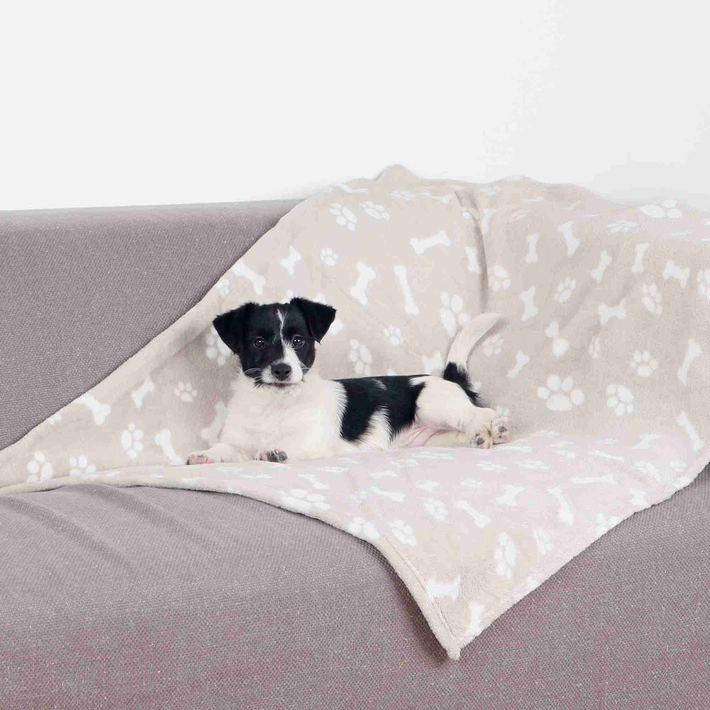 Trixie - Trixie - Couverture Kenny taille S-M 100 × 75 cm couleur beige pour chien - Imagen 2