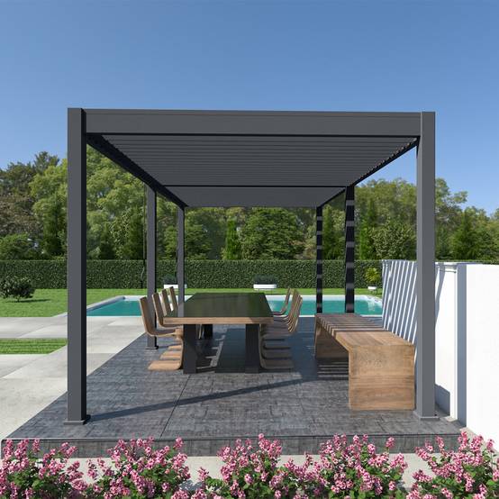 Autre - Pergola Bioclimatique 3x6M autoportante Chalet-Jardin - Imagen 1