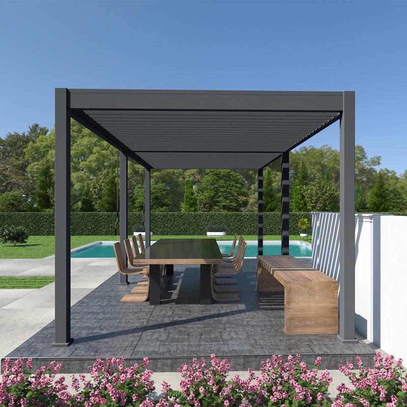 Autre - Pergola Bioclimatique 3x6M autoportante Chalet-Jardin - Imagen 1