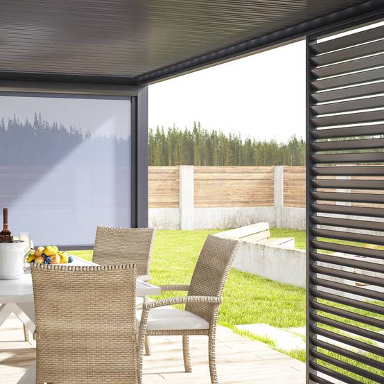Autre - Pergola Bioclimatique 3x6M autoportante Chalet-Jardin - Imagen 7