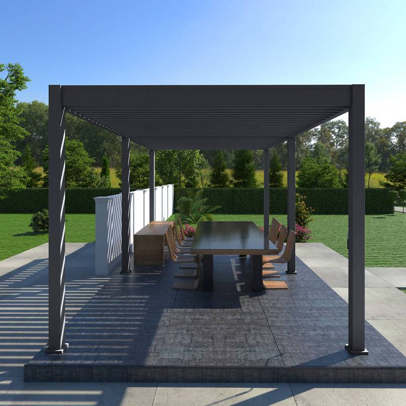 Autre - Pergola Bioclimatique 3x6M autoportante Chalet-Jardin - Imagen 3