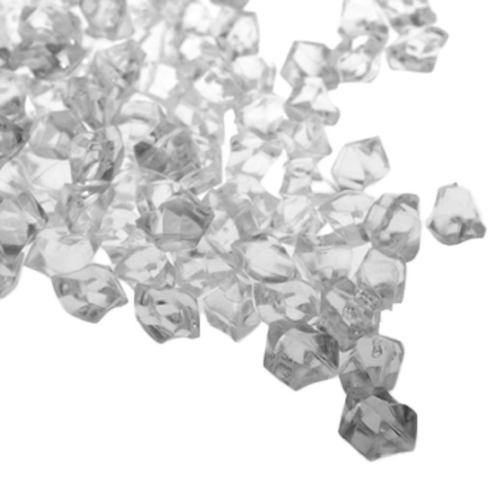 Pépites transparentes en plastique - Seau de 1.5 kg - Image 1