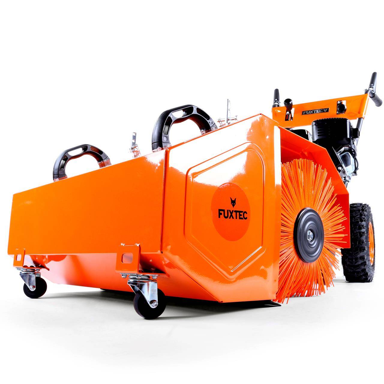 FUXTEC - Balayeuse déneigeuse thermique - FUXTEC FX-KM196 - avec brosse de balayage, sans embout optionnel - Image 7