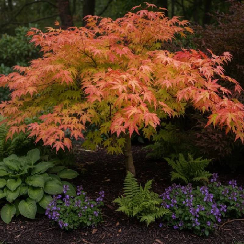 Érable du Japon Senkaki, Acer palmatum - Pot de 4L - 60/100 cm - Imagen 3