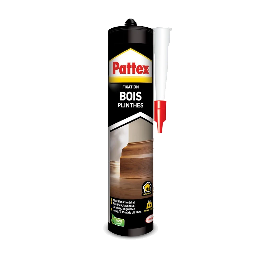 Pattex - PATTEX COLLE BOIS PLINTHES 380 GR - Image 1