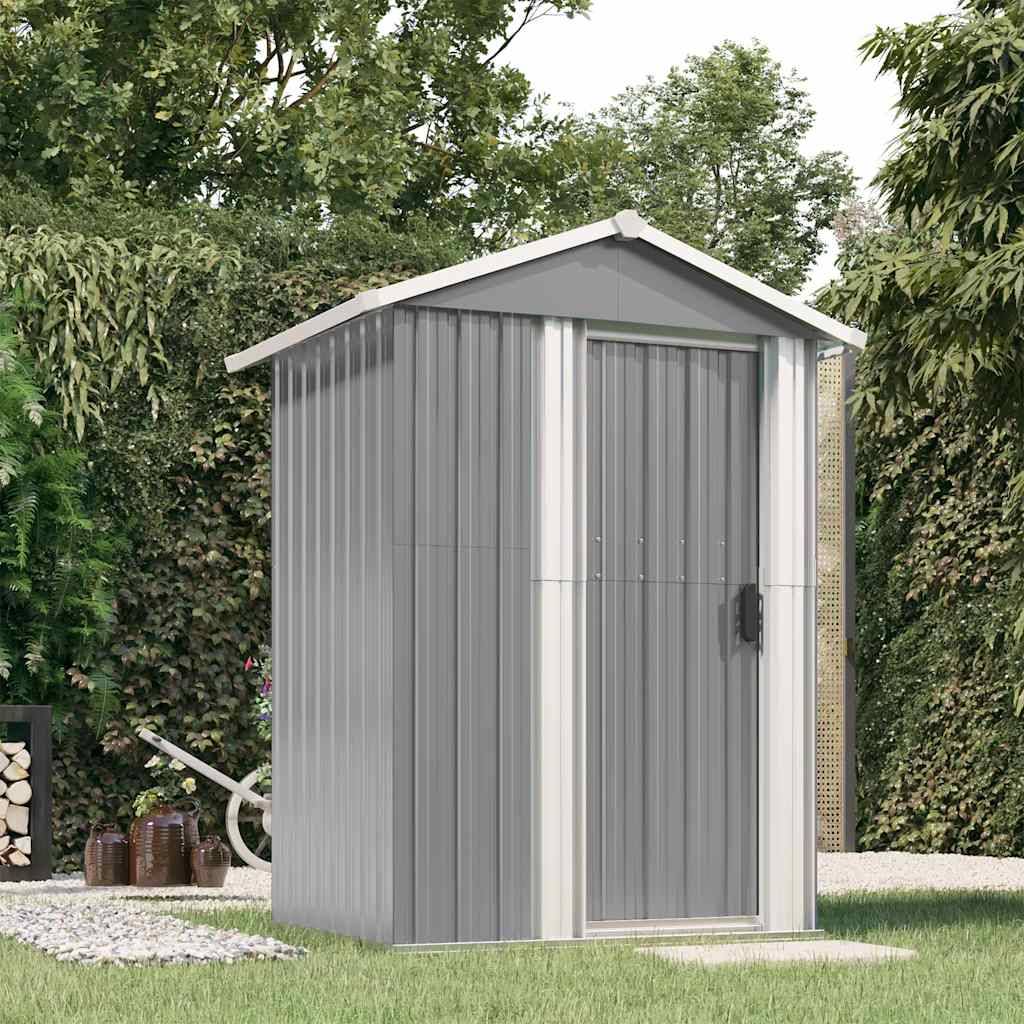 Vidaxl - Abri de jardin Gris 126x97,5x177 cm Métal galvanisé 1.2m² vidaXL 316234