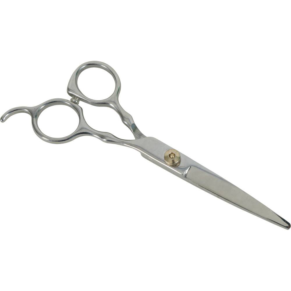 Zolux - Tijeras rectas con punta redonda 17 cm acero inoxidable para perro - Imagen 2