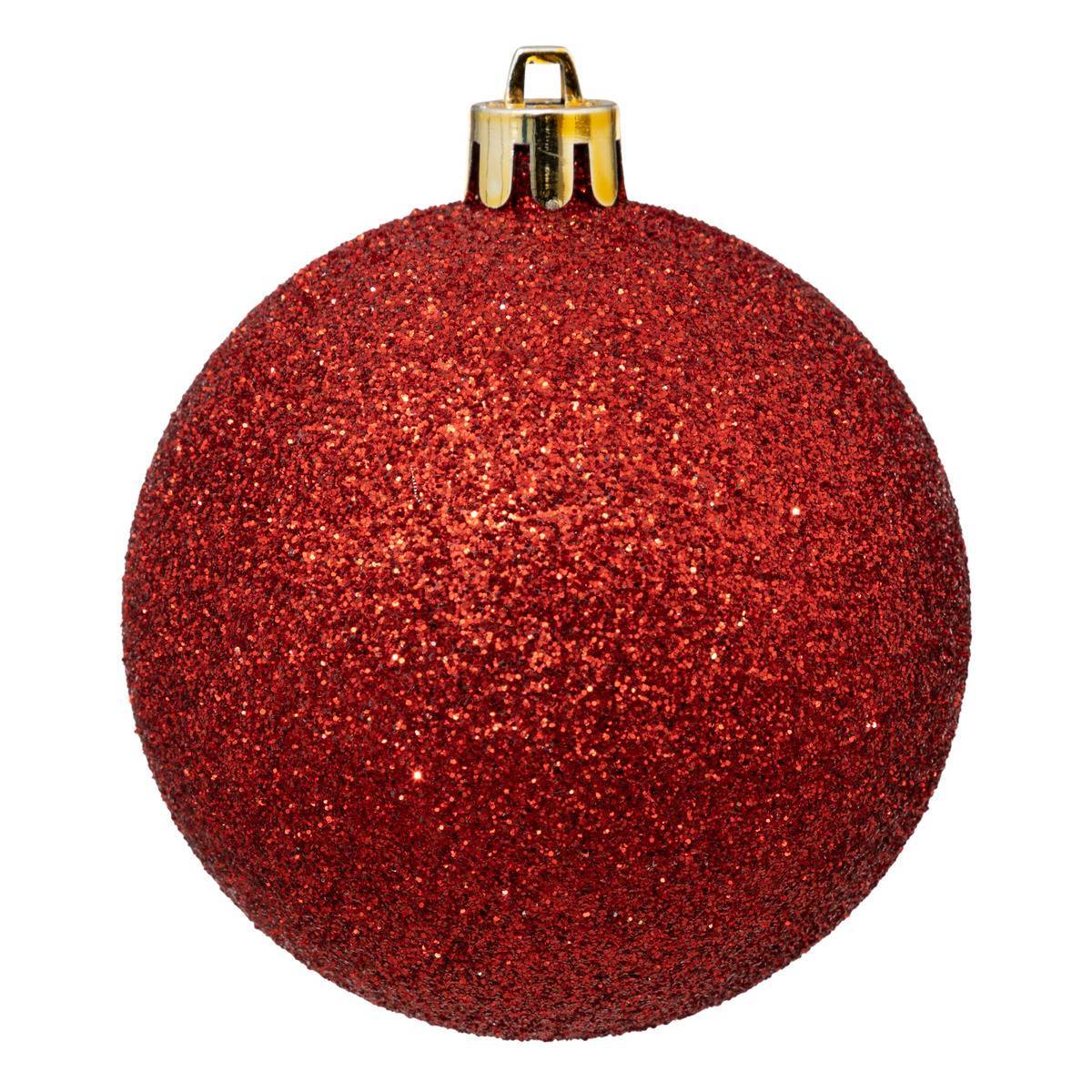 Atmosphera - Kit de sapin "Colorama de Noël" 18 pièces rouge/or - Atmosphera Créateur d'intérieur - Imagen 5
