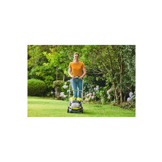 Ryobi - Tondeuse poussée RYOBI 18V One+ - 2 Batteries 4.0Ah - Chargeur - RY18LM37A-240 - Image 3