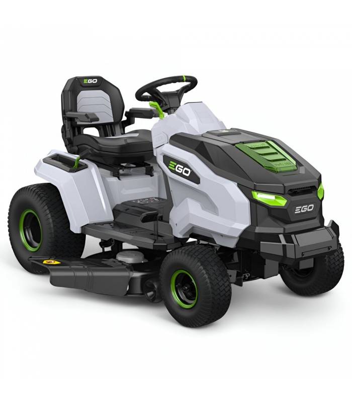 Ego Power + - Tracteur tondeuse à batterie coupe 107 cm, Mulching silencieux - EGO Power  TR4201E