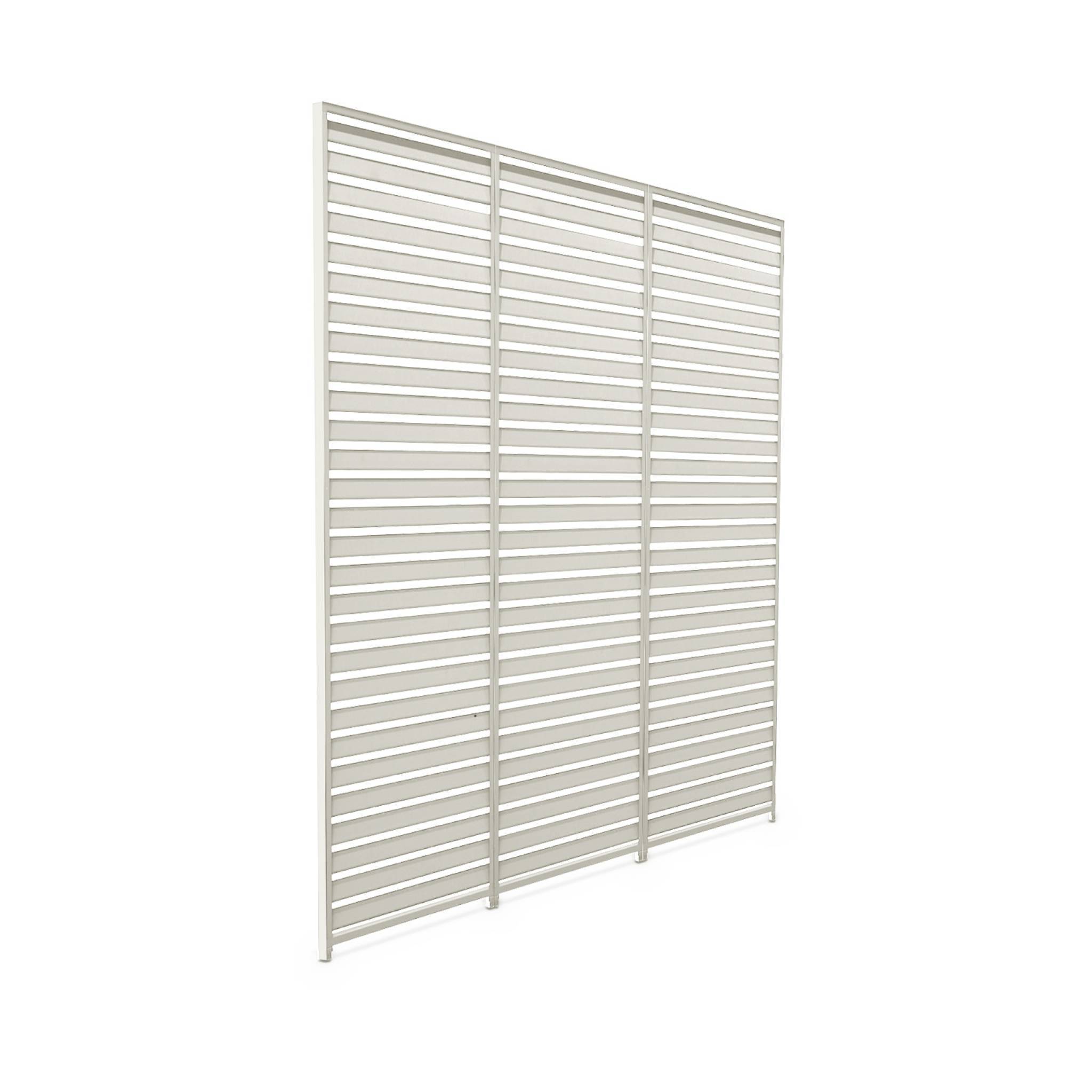 sweeek - Lot de 3 persiennes beige 100cm pour pergola bioclimatique aluminium 3x3m V2 4x3m 6x3m Triomphe | sweeek - Image 2