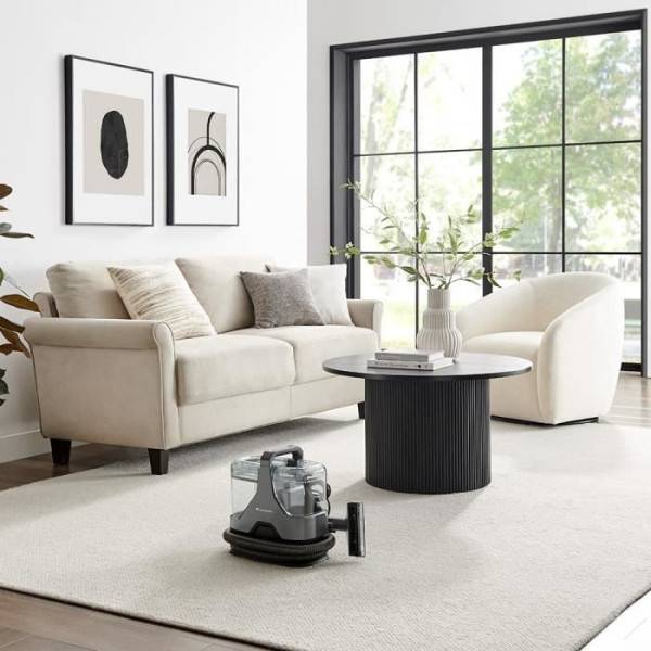 Balai - Nettoyeur Vapeur Nettoyeur Détacheur - CONTINENTAL EDISON - Canapés - Tapis - Tissu d'ameublement - 600 W - Réservoir 1,3 L - Tuyau 1,6 M - Image 3
