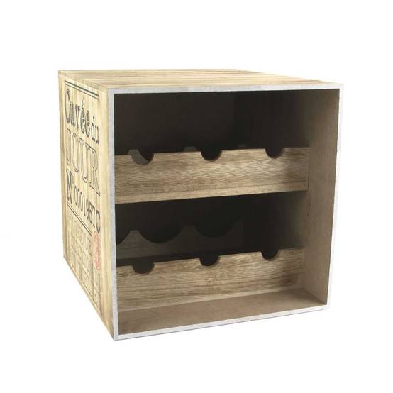 Cave à Vin en Bois 6 Bouteilles - CAVISTE - Image 2