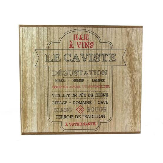 Cave à Vin en Bois 6 Bouteilles - CAVISTE - Image 3