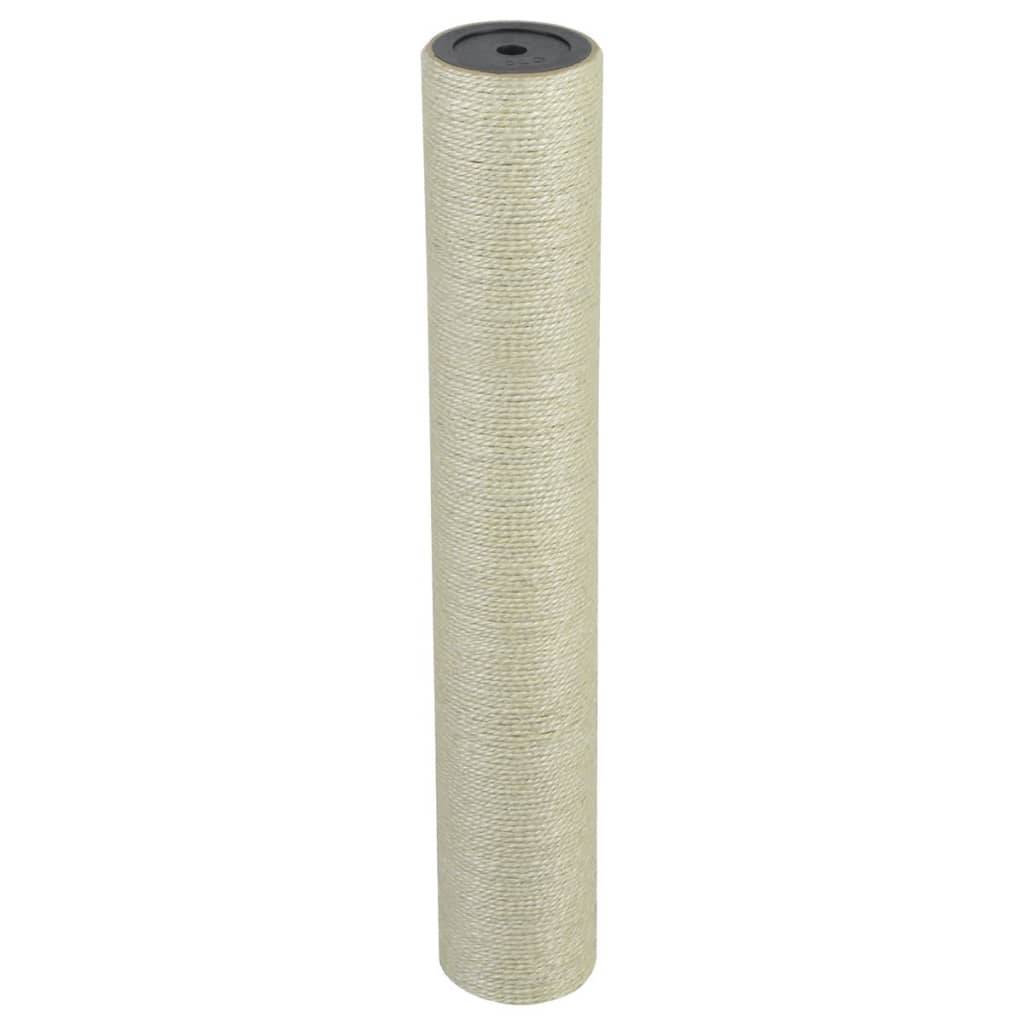 Grattoir mural sisal beige 8 x 8 x 50 cm - PANGIVO - Image 1