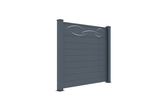 Casanoov Lot de 5 kits de clôture aluminium LIFE H.170 cm - kits complet 9.5 m - Image 4