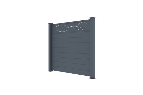 Casanoov Lot de 5 kits de clôture aluminium LIFE H.170 cm - kits complet 9.5 m - Image 5