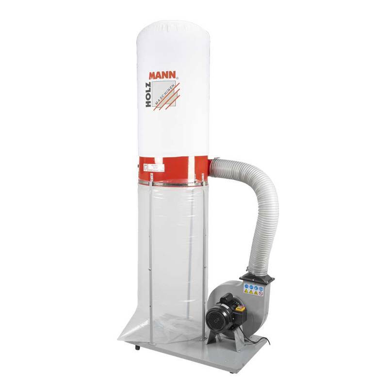 Aspirateur à copeaux de bois 300L - 1100W - ABS2480 - 400V Holzmann - Image 1