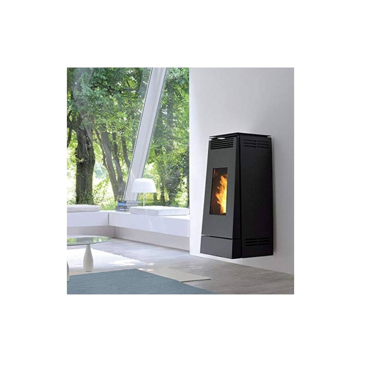 Invicta - Poêle à granulés de bois 6kw noir 6406-44 Invicta - Imagen 3