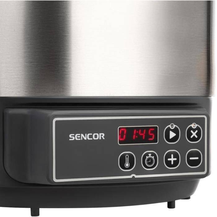 Stérilisateur électrique de bocaux 27 L inox, 1800 W, réglage 30 à 100 °C - SENCOR - Image 6
