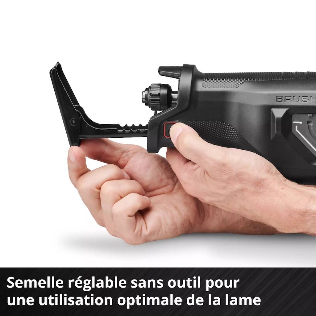 Einhell - Scie sabre sans fil - TP-AP 18/32 Li BL-Solo - Course 32 mm - Brushless - Vitesse réglable - Einhell - Image 7