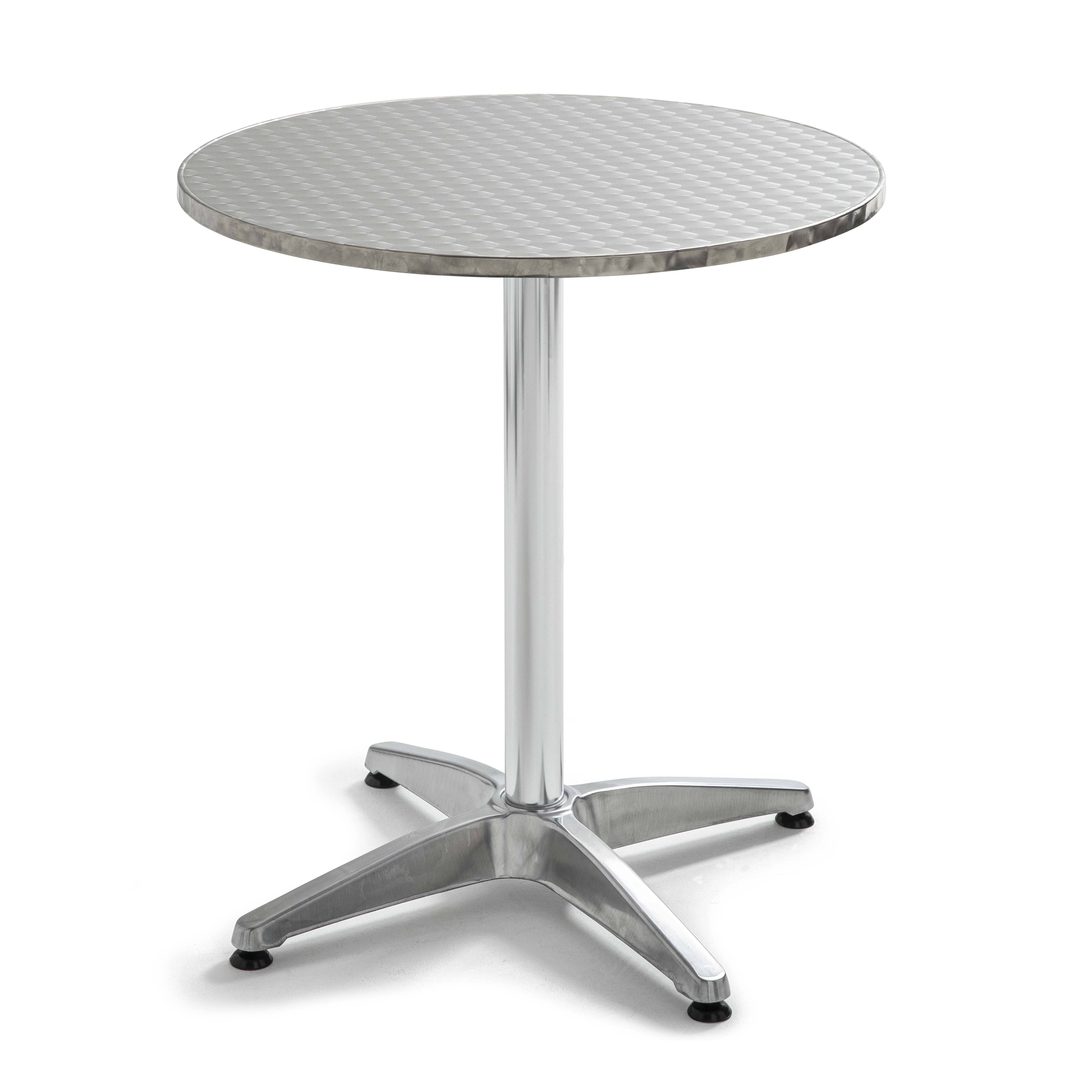 Oviala - Plateau de table rond en inoxydable 60 cm Brixton Brixton - Oviala - Imagen 4
