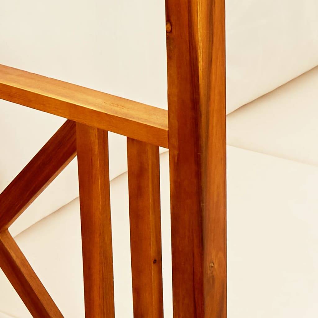Maison Chic - Banc de jardin - Banc d'extérieur - Banquette avec auvent Bois d'acacia solide-JU13966 - Imagen 7