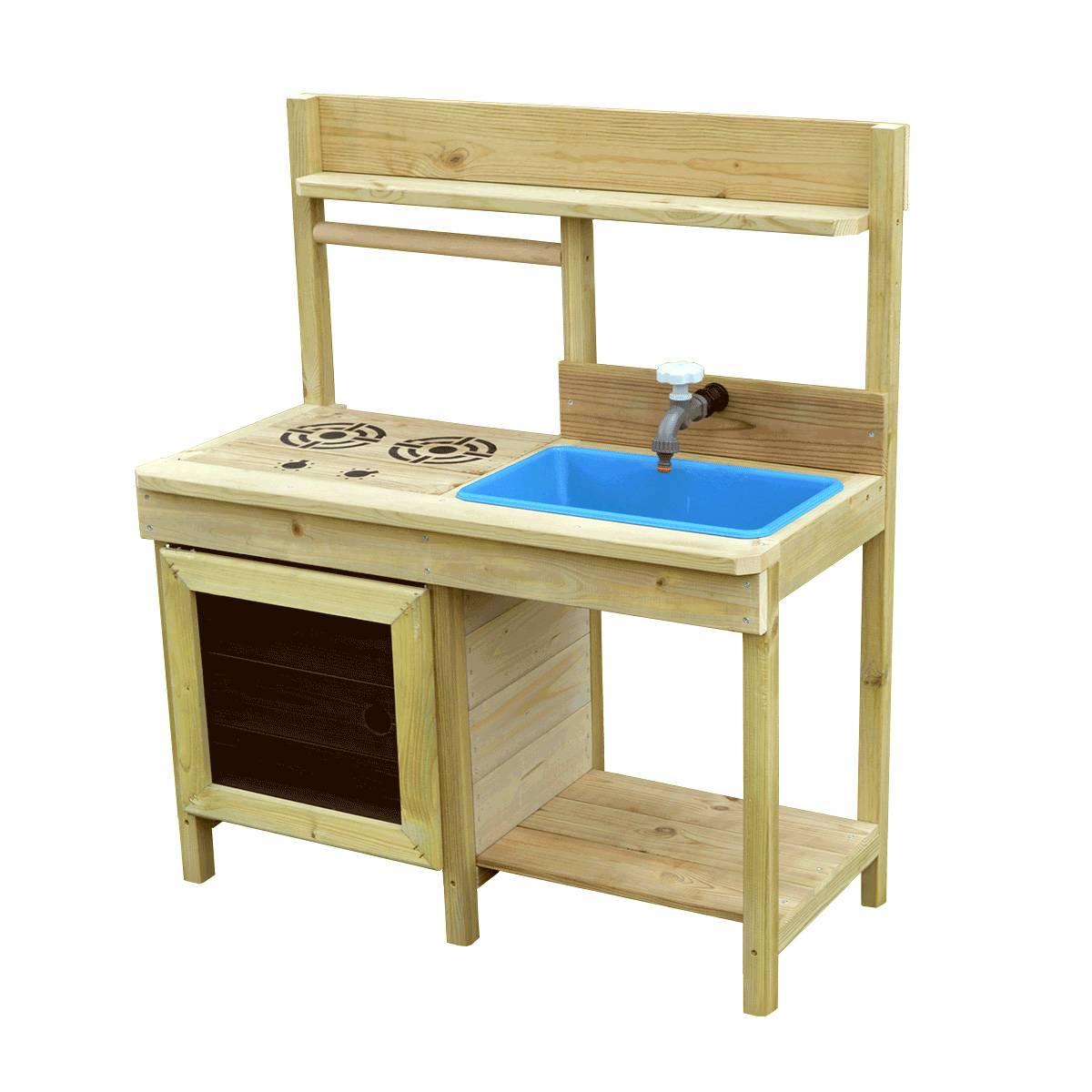 Kangui - Cuisine de jardin en bois pour enfant - intérieure et extérieure Kangui - Imagen 1
