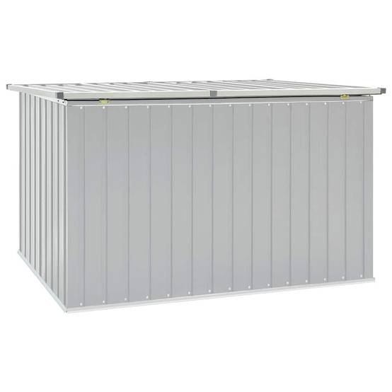 Boîte de Rangement Extérieure Géante en Acier Galvanisé Robuste pour Jardin Gris 171x99x93 cm – ComfortXL Outdoor Living - Image 8