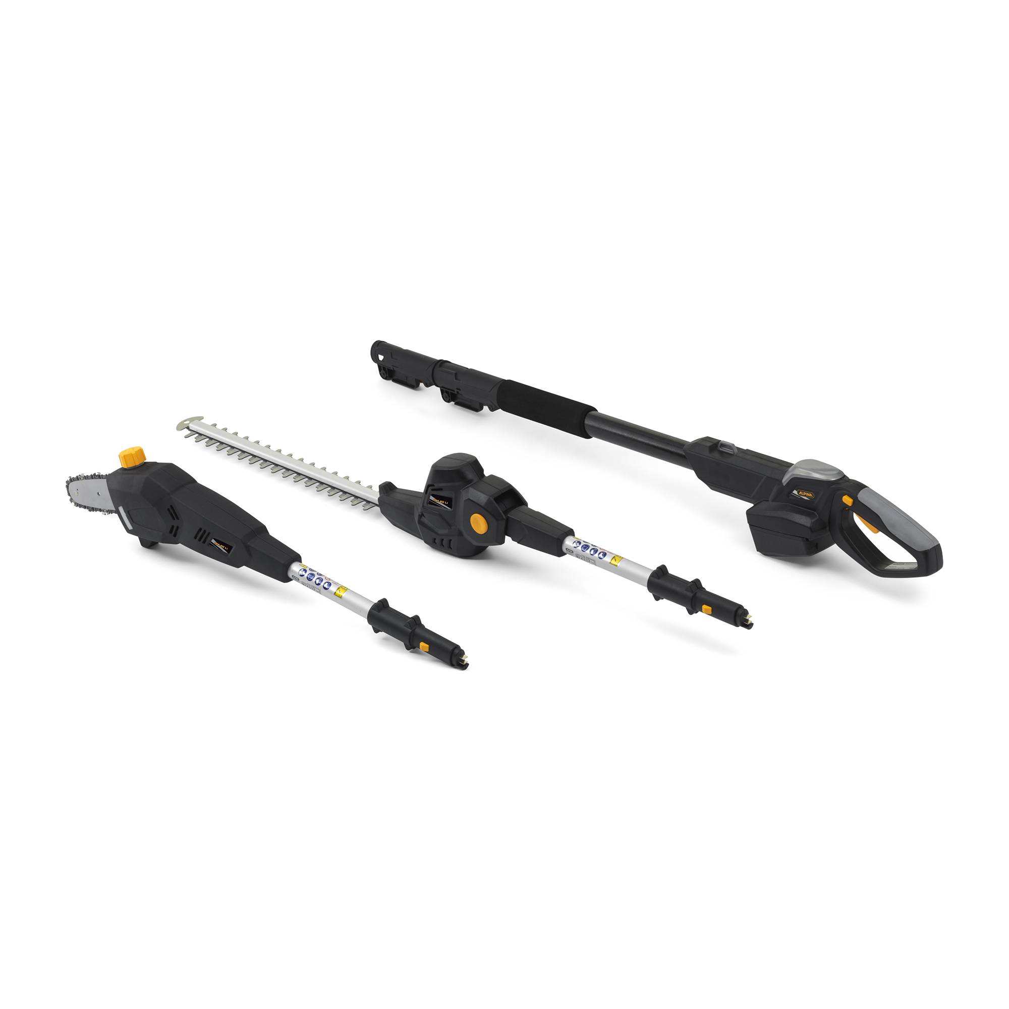 Alpina - Kit outil multifonction AM 20 Li, 20V, taille-haie et élagueur, 4m portée, batterie incluse - ALPINA - Imagen 1