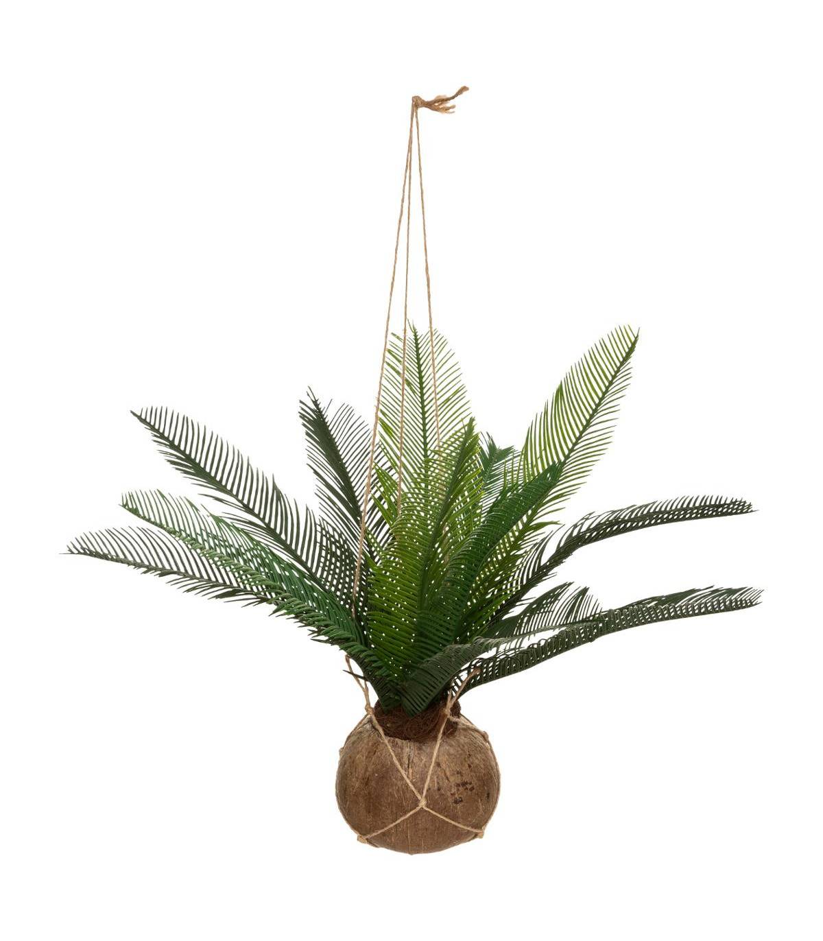 Palmier artificiel dans un Pot Coco H 50 cm - Imagen 1