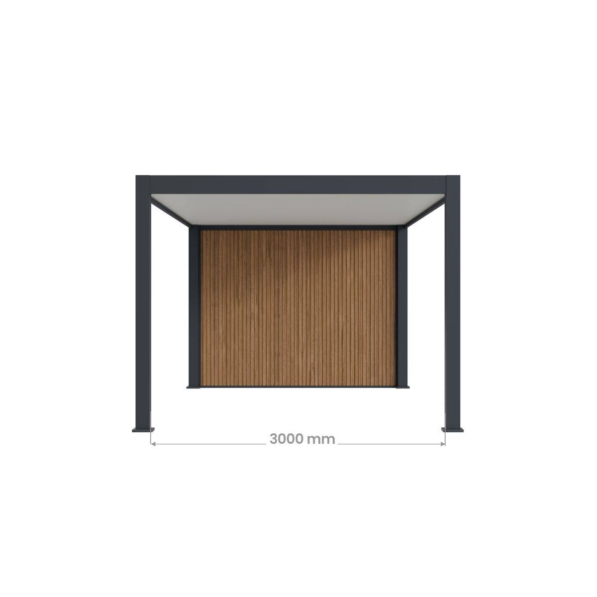 Direct Abris - Carport Aluminium DENVER Abri de Jardin Composite Inclus - 330 x 760 cm - 24,94 m² / local 5 m² - 1 Voiture - Image 8