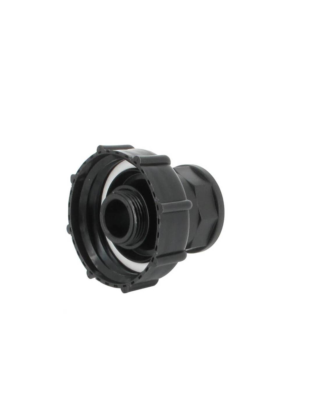 Raccord S60X6 - Taraudé femelle 1'' Pas gaz (26x34 mm) - Imagen 3