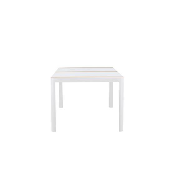 Table de Jardin en Teck "Togo" 200cm Blanc - Image 2