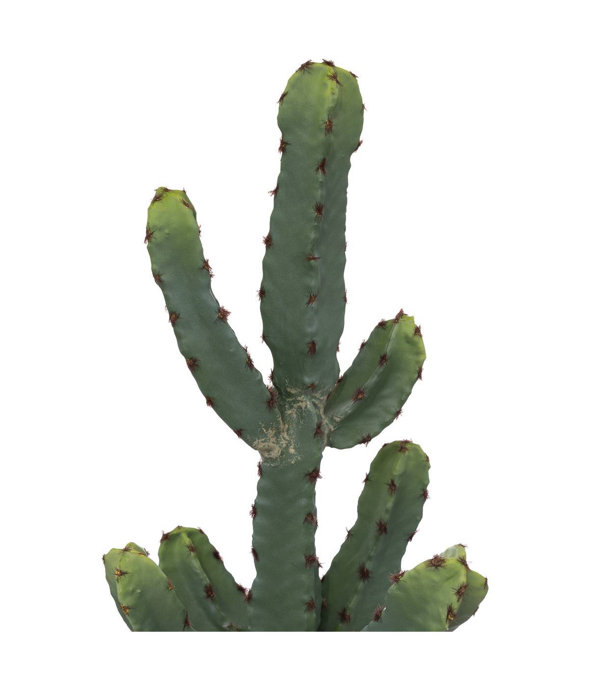 Plante artificielle Cactus dans Pot en Terre cuite H 49 cm - Imagen 2