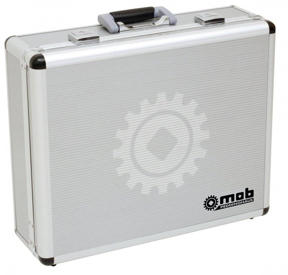 Valise aluminium robuste vide avec panneaux de rangement - MOB - Image 2