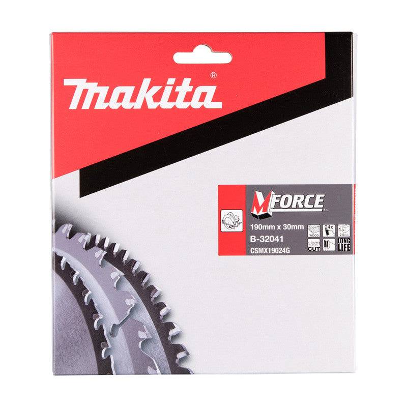 Makita - Lame de scie circulaire, MAKITA B-32041 M-Force T.C.T, 190 x 30 mm, 24 dents, pour bois Makita - Imagen 3