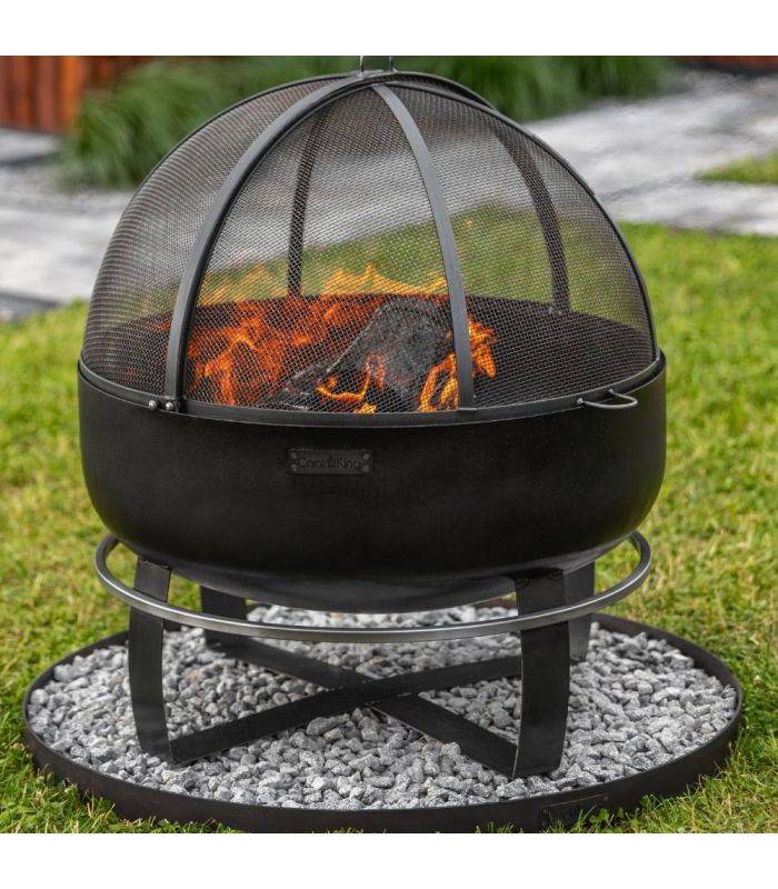 Braséro de jardin XXL VIKING 60cm de diamètre, acier naturel,CookKing, 111564 - Image 5