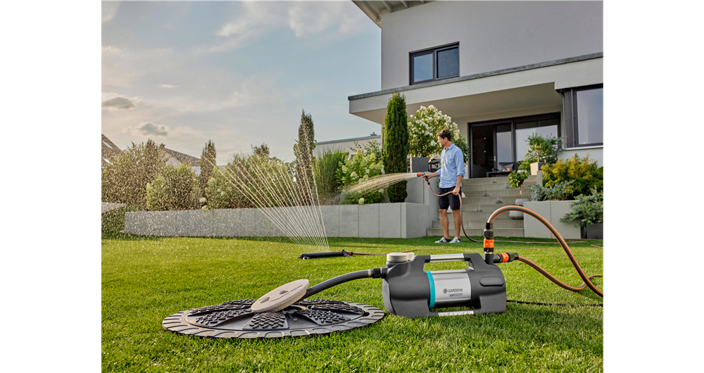 Gardena - Pompe d'arrosage de surface 5600 Silent+, 900 W, 5600 l/h, 4,7 bar Gardena - Imagen 6