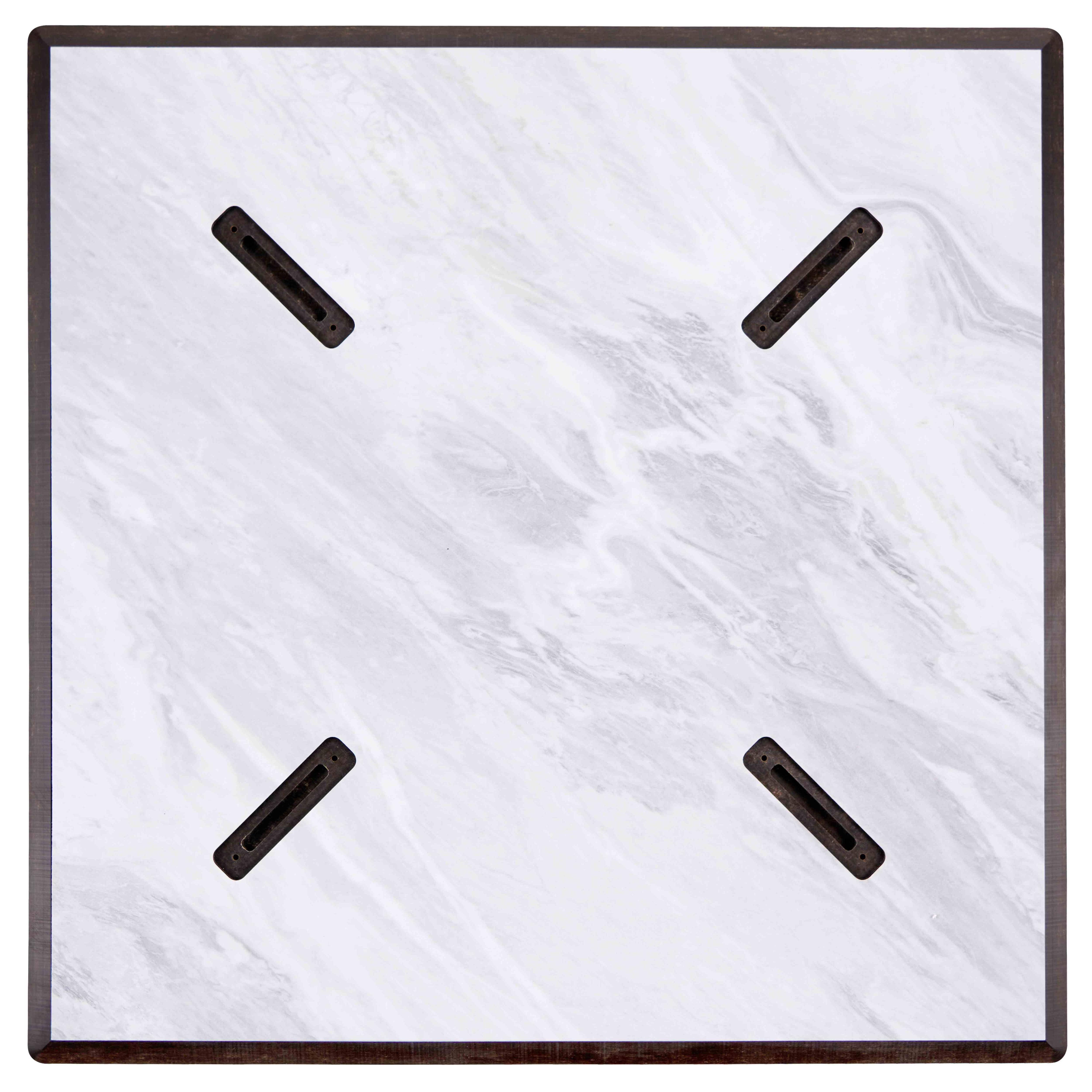Oviala - Plateau de table stratifié 70x70 cm marbre Opéra - Oviala - Imagen 5