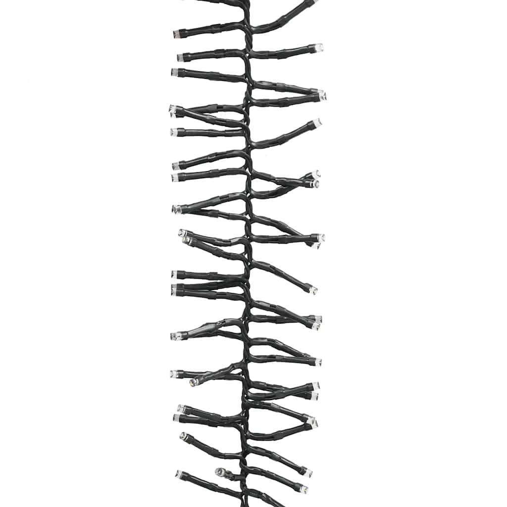 Guirlande LED Groupée PVC 1000 LED 8 Modes Déco Sapin Noël Jardin Blanc Chaud 11m – ComfortXL Outdoor Living - Image 6