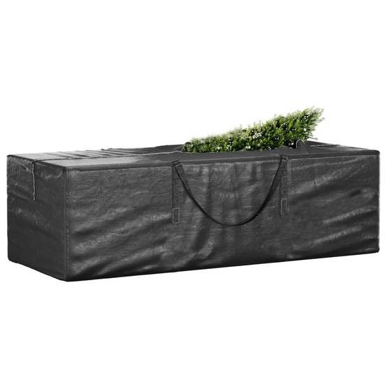 Housse de protection pour sapin de Noël - Sac de rangement noir 135x40x55 cm PE - Image 1