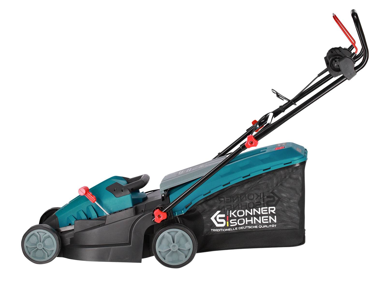 Tondeuse électrique 1400W, 38 cm de coupe, 3000 tr/min - Könner  Söhnen KS 38LM-BL - Image 7